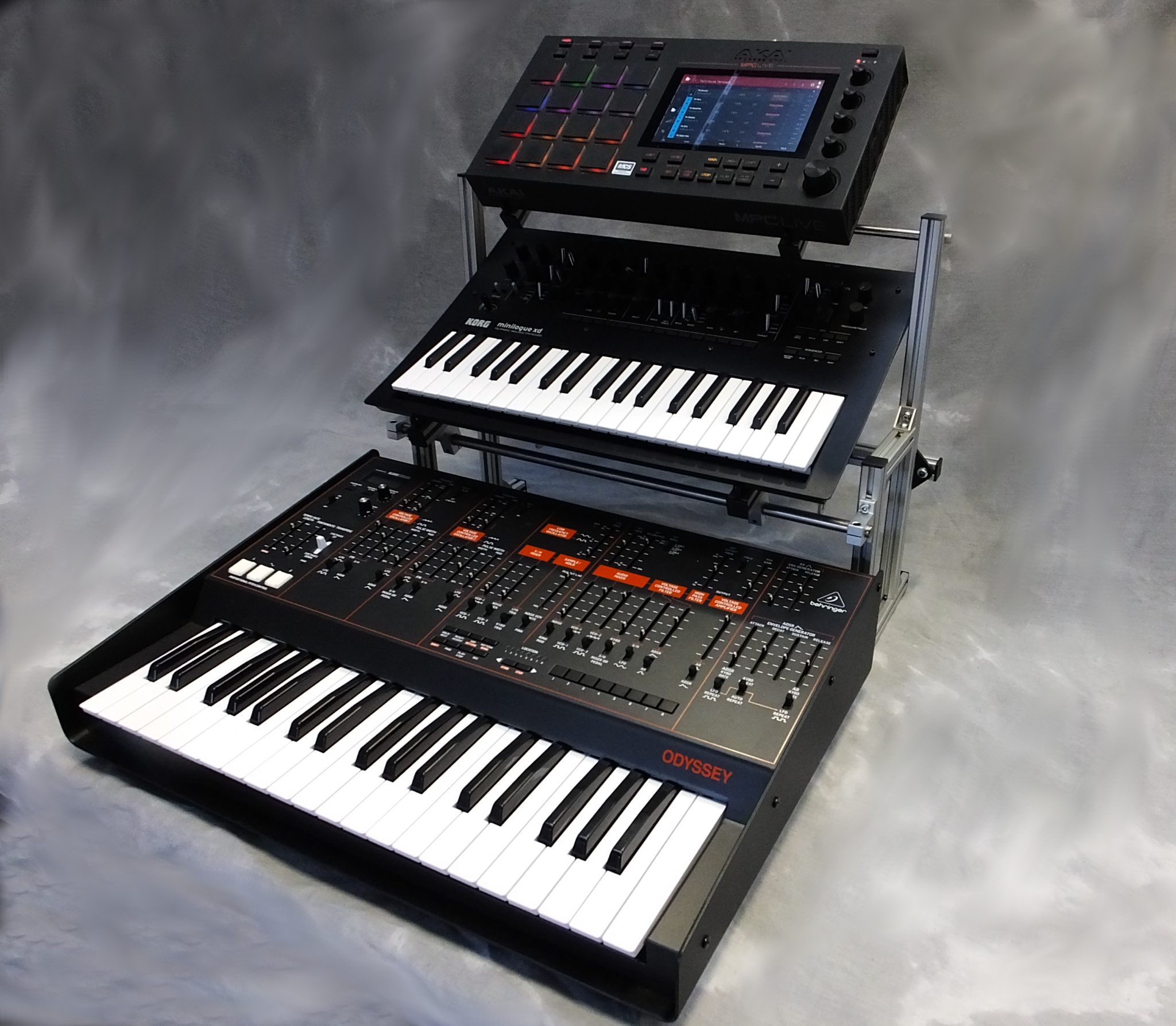 AMS Major Stand Desktop Keyboard Stand Obelisque Design